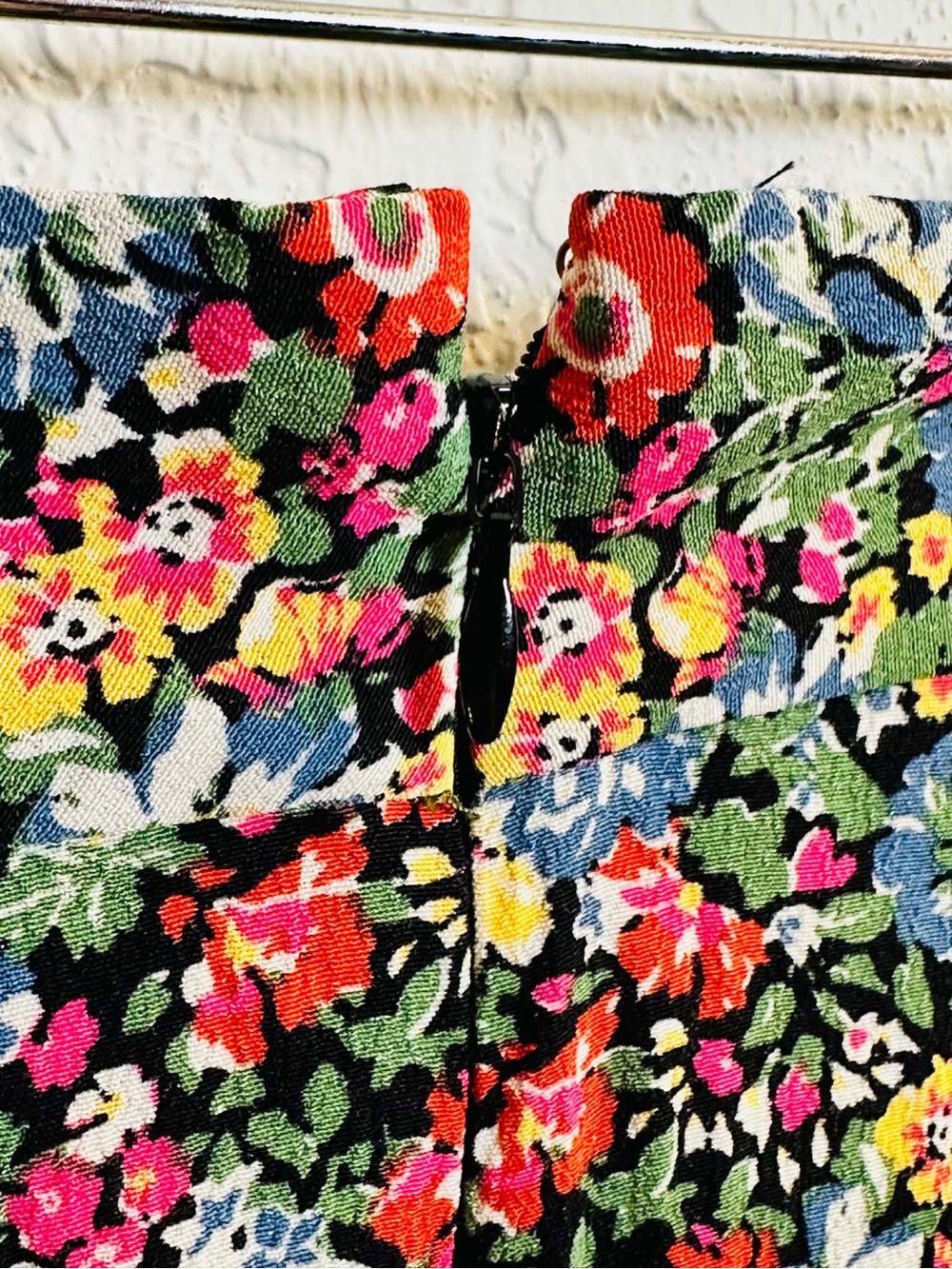 Sezane Tabata Skirt in California Floral Print - Picture 6 of 7